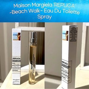 NEW - Maison Margiela 'REPLICA' -Beach Walk- Eau Du Toilette 10ml Spray (unisex)